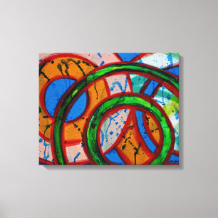 Composition #20 by Michael Moffa Canvas Print