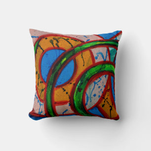 Composition #20 by Michael Moffa Throw Pillow