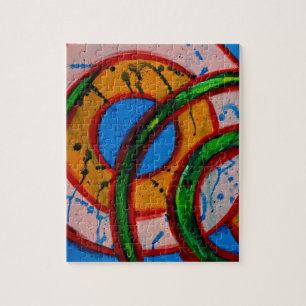 Composition #20A by Michael Moffa Jigsaw Puzzle