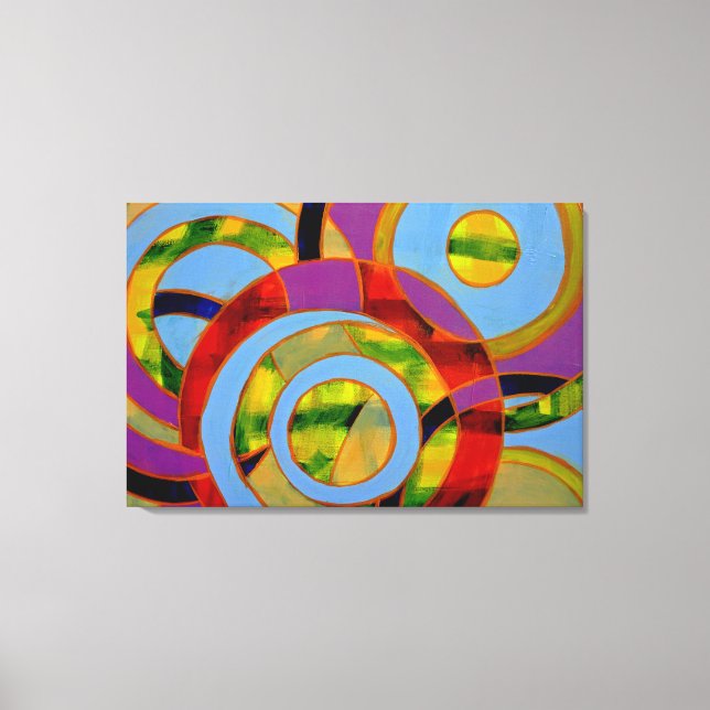 Composition #21 by Michael Moffa Canvas Print (Front)