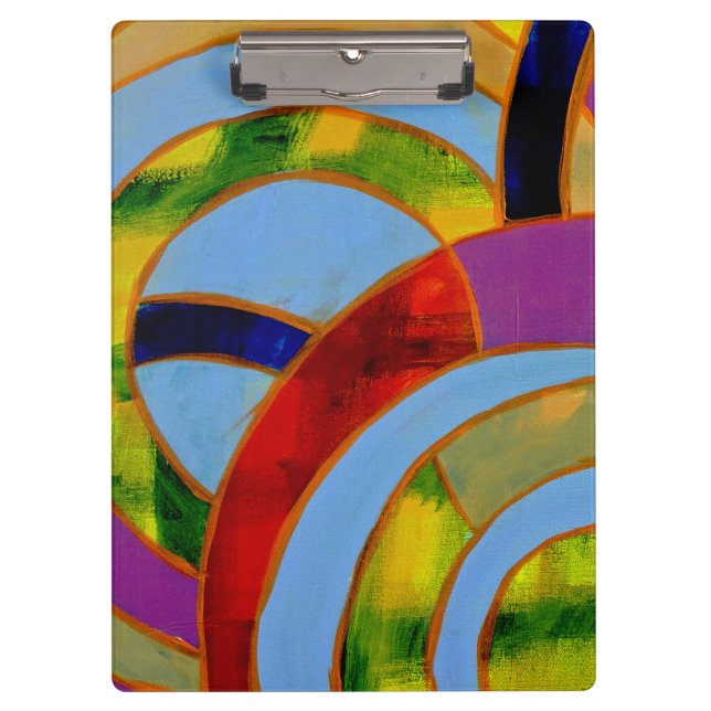 Composition #21A by Michael Moffa Clipboard (Front)