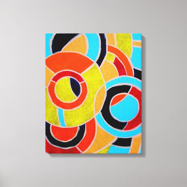 Composition #22 by Michael Moffa Canvas Print (Front)