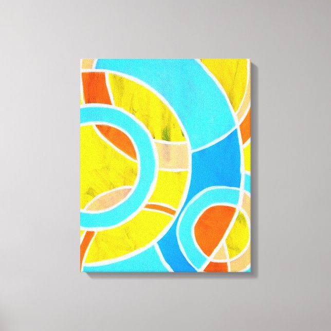 Composition #23 by Michael Moffa Canvas Print (Front)