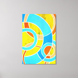 Composition #23 by Michael Moffa Canvas Print