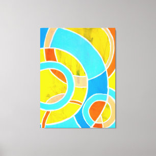 Composition #23 by Michael Moffa Canvas Print