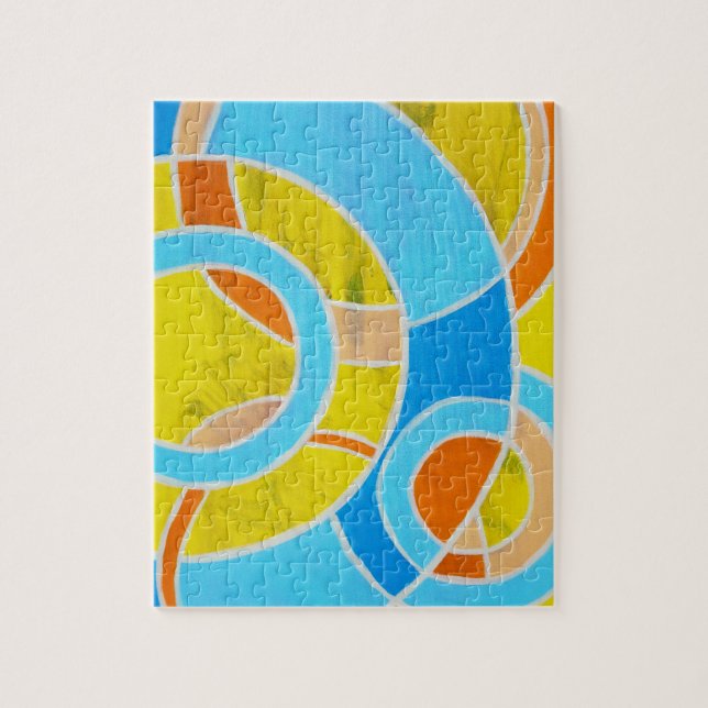 Composition #23 by Michael Moffa Jigsaw Puzzle (Vertical)