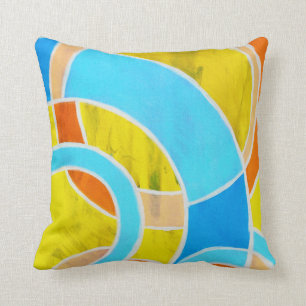 Composition #23 by Michael Moffa Throw Pillow