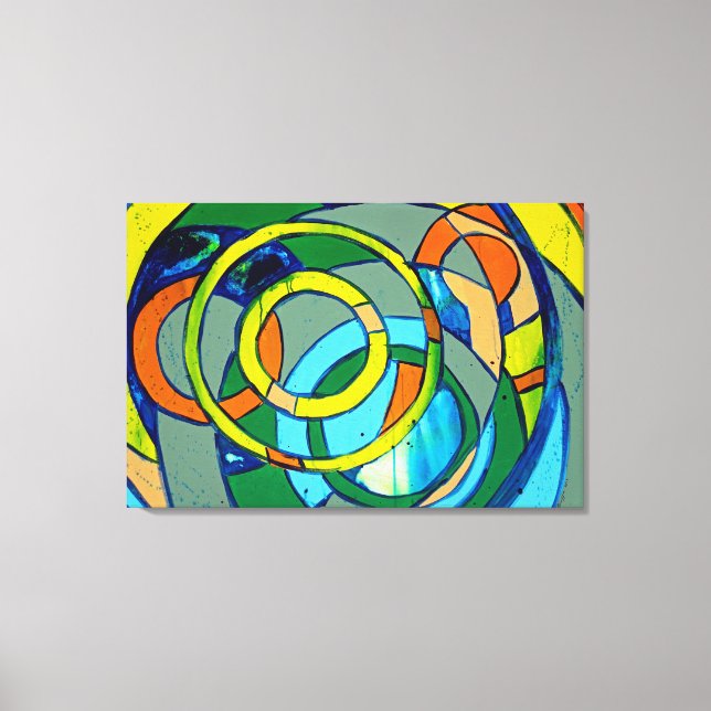 Composition #26 by Michael Moffa Canvas Print (Front)