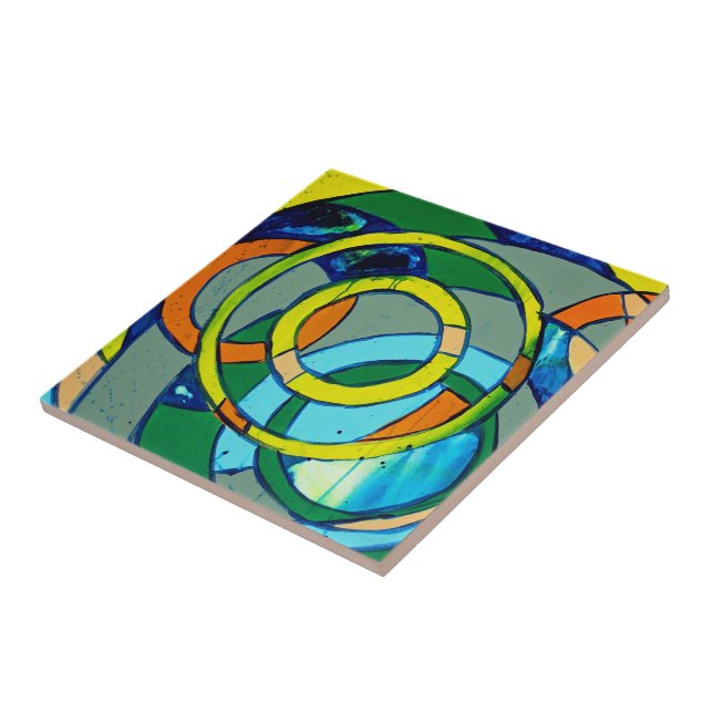 Composition #26 by Michael Moffa Tile (Side)