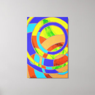 Composition #27 by Michael Moffa Canvas Print