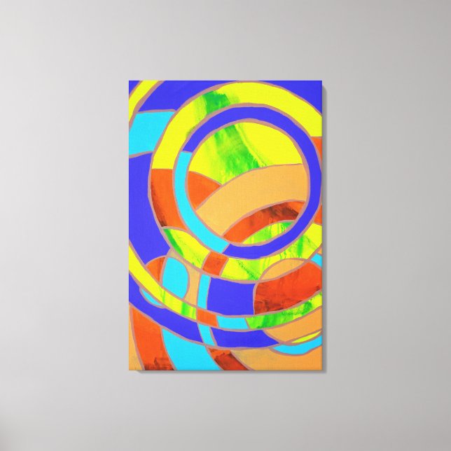 Composition #27 by Michael Moffa Canvas Print (Front)