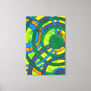 Composition #28 by Michael Moffa Canvas Print