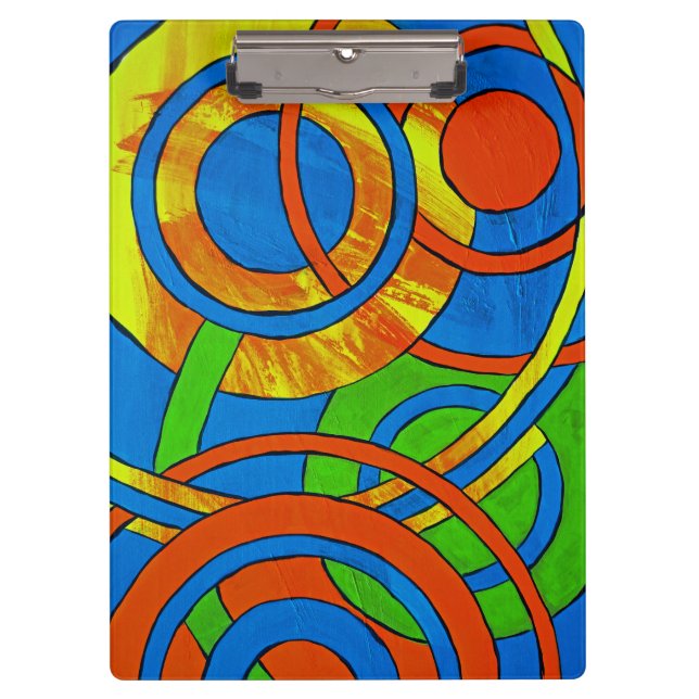 Composition #29 by Michael Moffa Clipboard (Front)