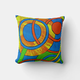 Composition #29 by Michael Moffa Throw Pillow