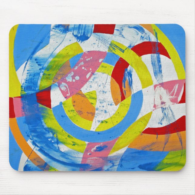 Composition #2 by Michael Moffa Mouse Pad (Front)