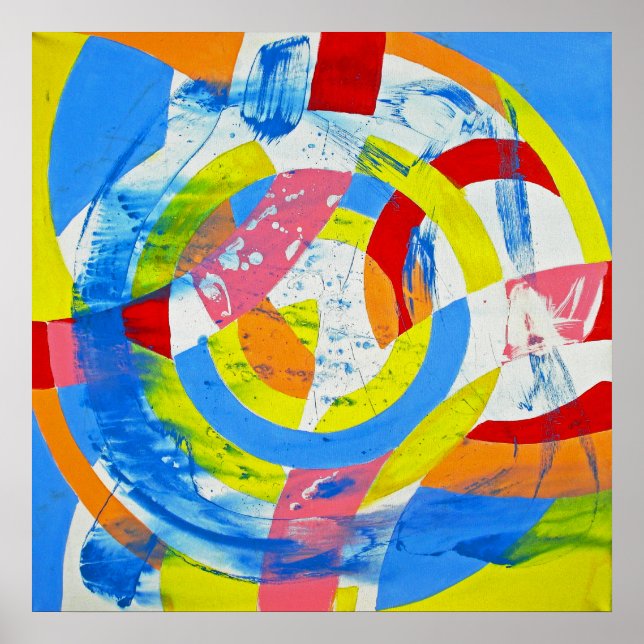 Composition #2 by Michael Moffa Poster (Front)