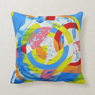 Composition #2 by Michael Moffa Throw Pillow