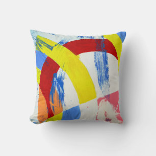 Composition #2A by Michael Moffa Throw Pillow