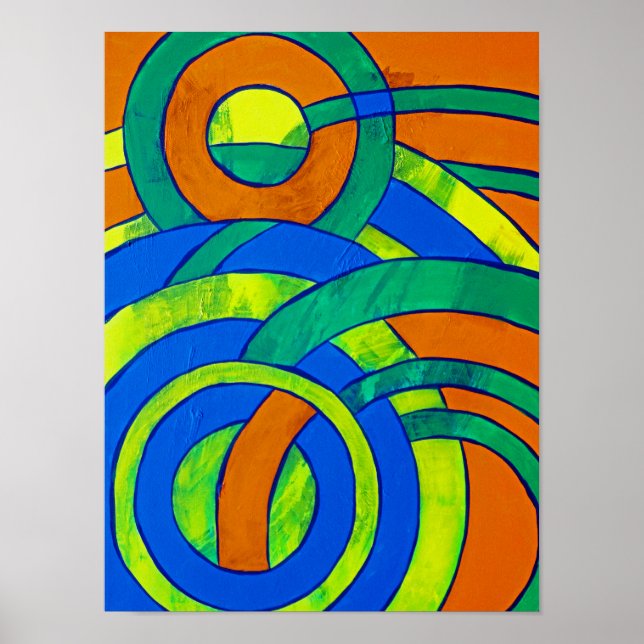 Composition #30 by Michael Moffa Poster (Front)