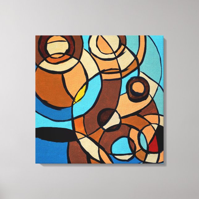 Composition #32 by Michael Moffa Canvas Print (Front)