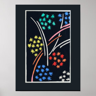 Composition 35 by Sonia Delaunay,  Poster
