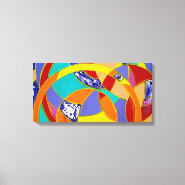 Composition #5 by Michael Moffa Canvas Print (Front)