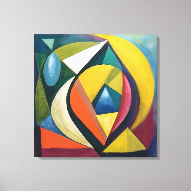 Composition 801 - Stretched Canvas Print (Front)