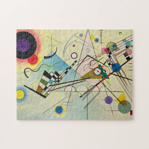 Composition 8, 1923 by Wassily Kandinsky Jigsaw Puzzle