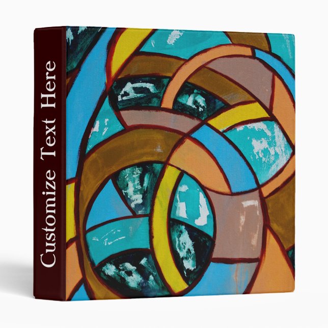 Composition #8 by Michael Moffa Binder (Front/Spine)