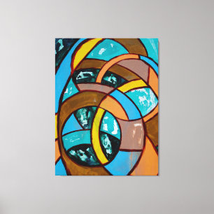 Composition #8 by Michael Moffa Canvas Print