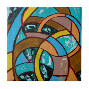 Composition #8 by Michael Moffa Tile