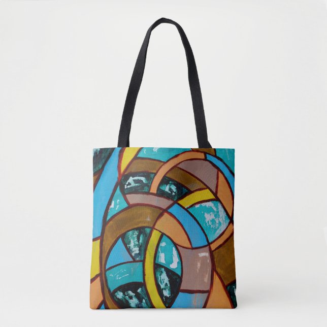 Composition #8 by Michael Moffa Tote Bag (Front)