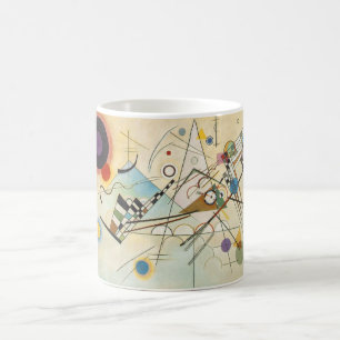 Composition 8 coffee mug