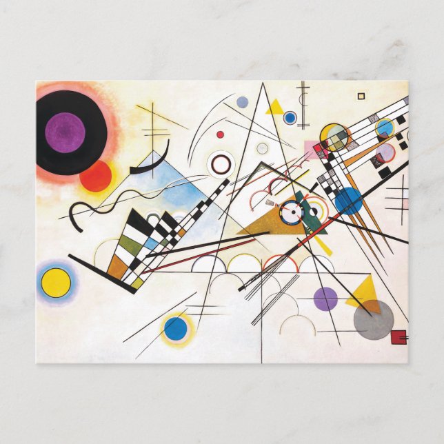 Composition 8 | Kandinsky | Postcard (Front)