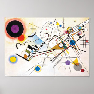 Composition 8 Kandinsky Poster