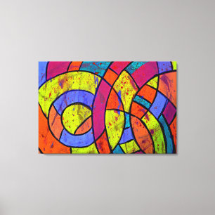 Composition #9 by Michael Moffa Canvas Print