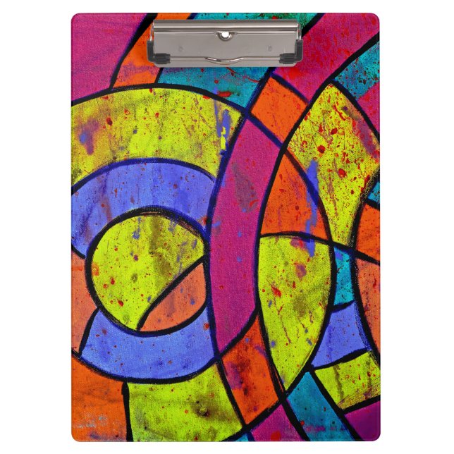 Composition #9 by Michael Moffa Clipboard (Front)