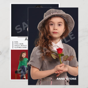 Composition Actor Model Headshot Childrens Zed