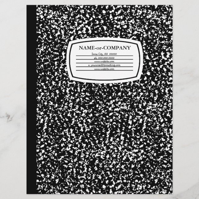 composition book (Front)