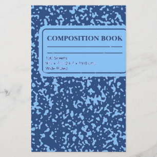 Composition Book Stationery