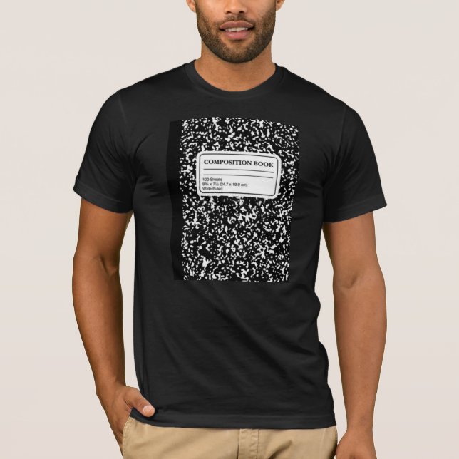 Composition Book/Student-Teacher T-Shirt (Front)