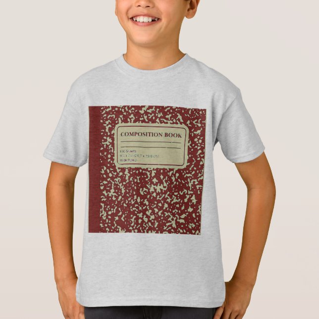 Composition Book/Student-Teacher T-Shirt (Front)