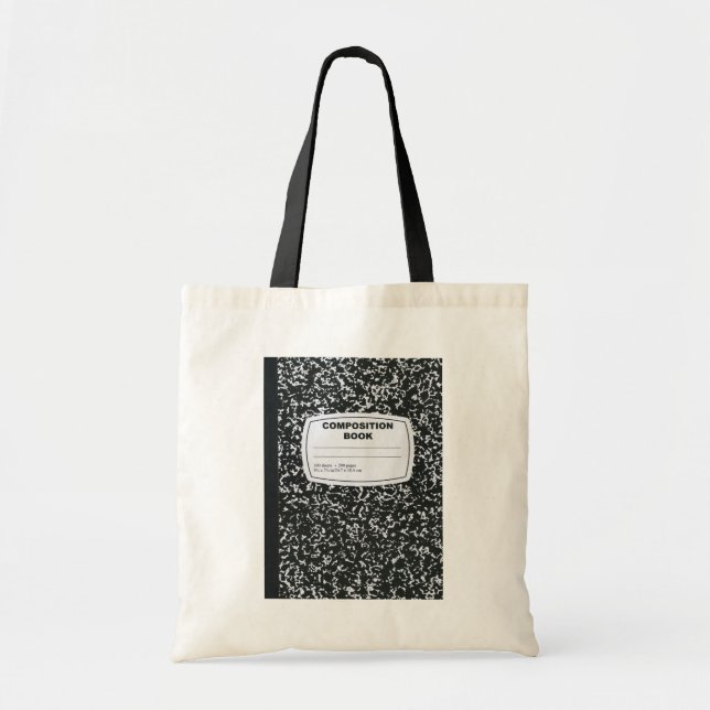 Composition Book/Student-Teacher Tote Bag (Front)