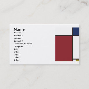 Composition Business Card