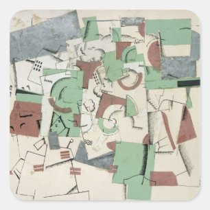 Composition, c.1920 square sticker