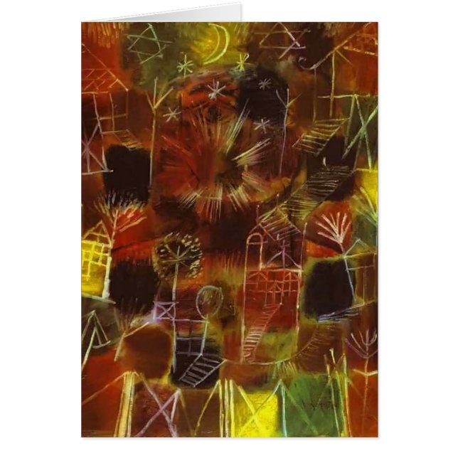 Composition cosmique en Paul Klee- (Devant)