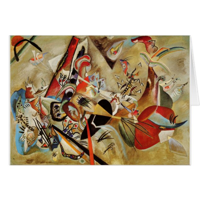 Composition de Kandinsky (Devant horizontal)