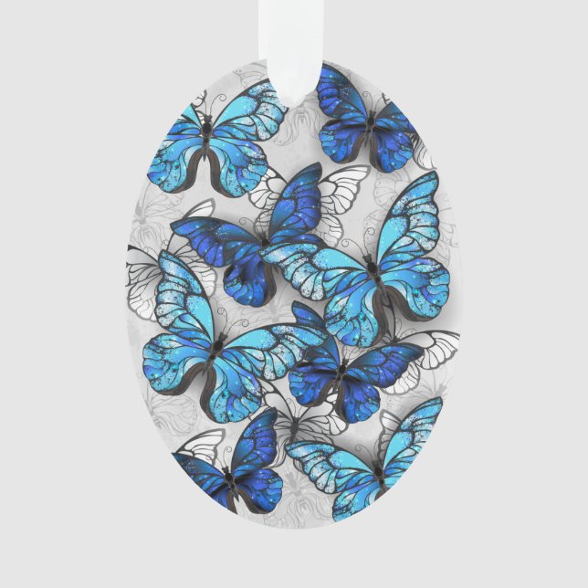 Composition des White and Blue Butterflies (devant)