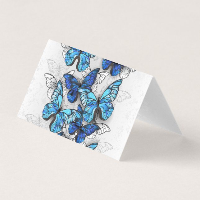 Composition des White and Blue Butterflies (Front)