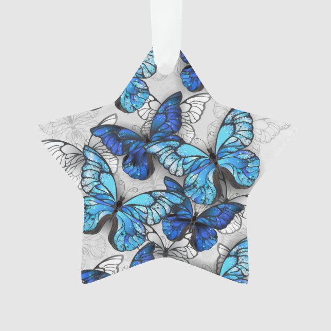 Composition des White and Blue Butterflies (devant)